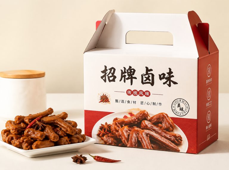 汕尾保健品天地盖包装盒